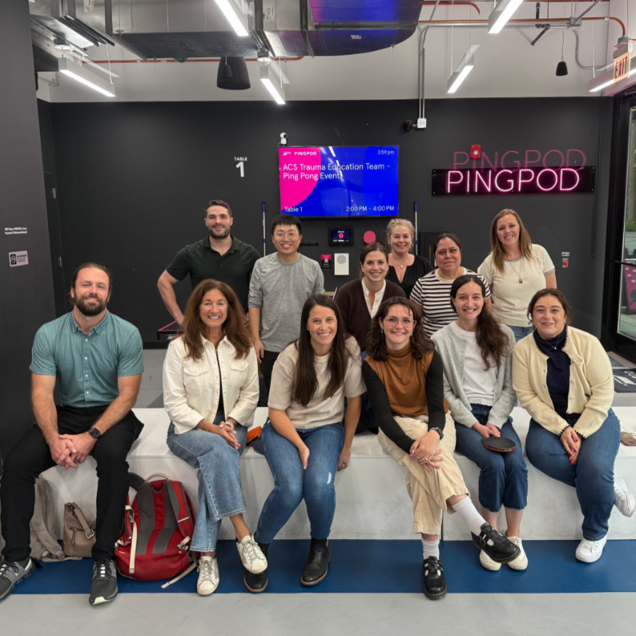 Group photo featuring members of the Trauma Education Team